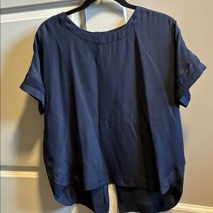 Chic Navy Women's Blouse